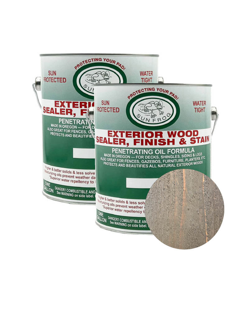 Sun Frog Wood Sealer, Finish & Stain