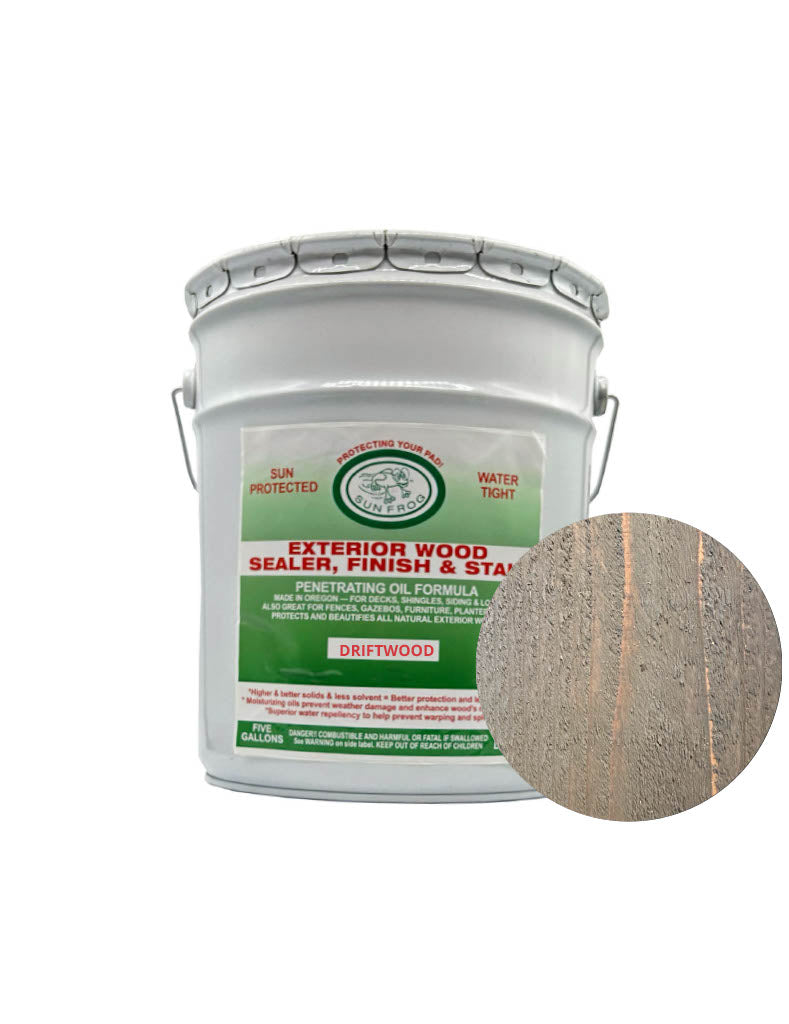 Sun Frog Wood Sealer, Finish & Stain