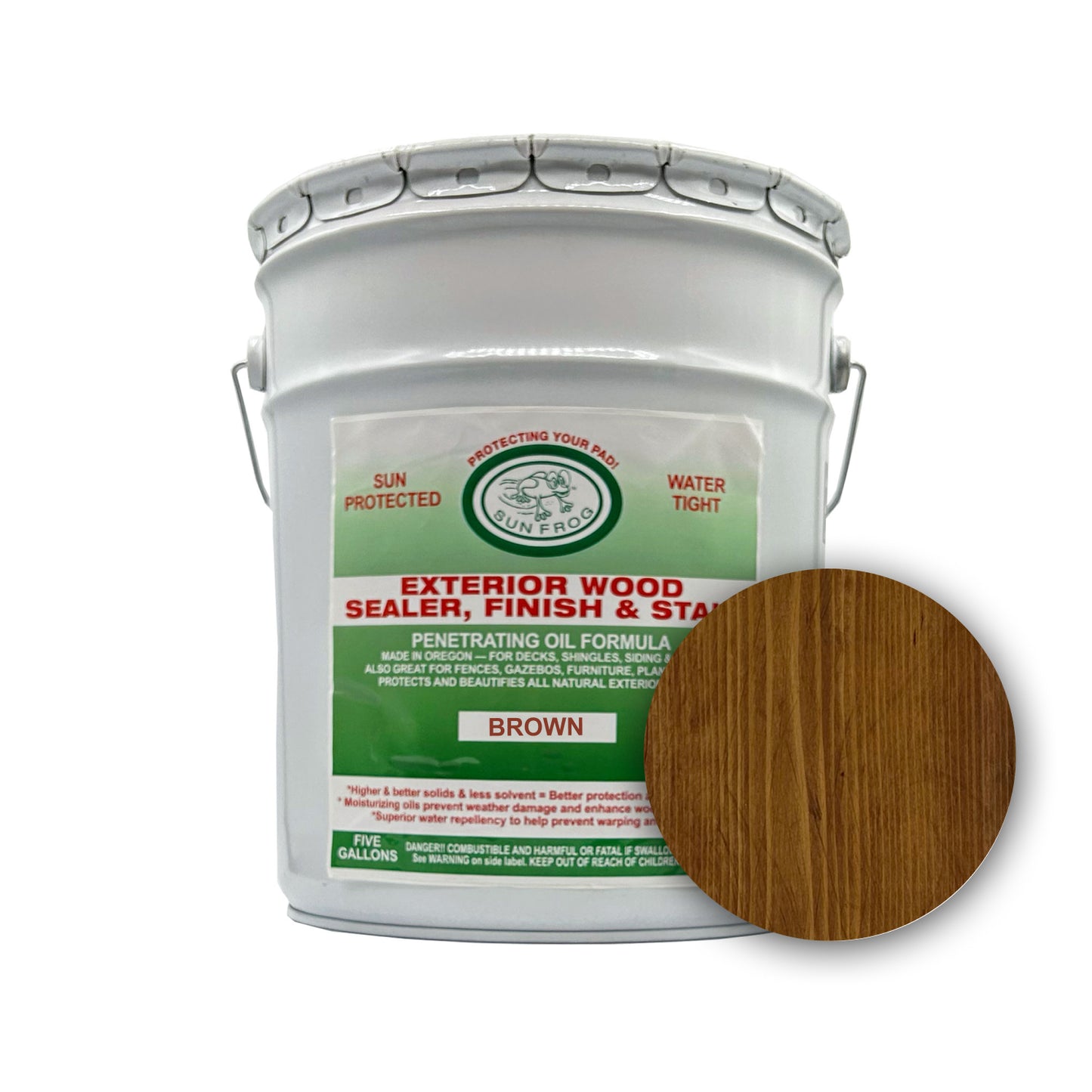 Sun Frog Wood Sealer, Finish & Stain