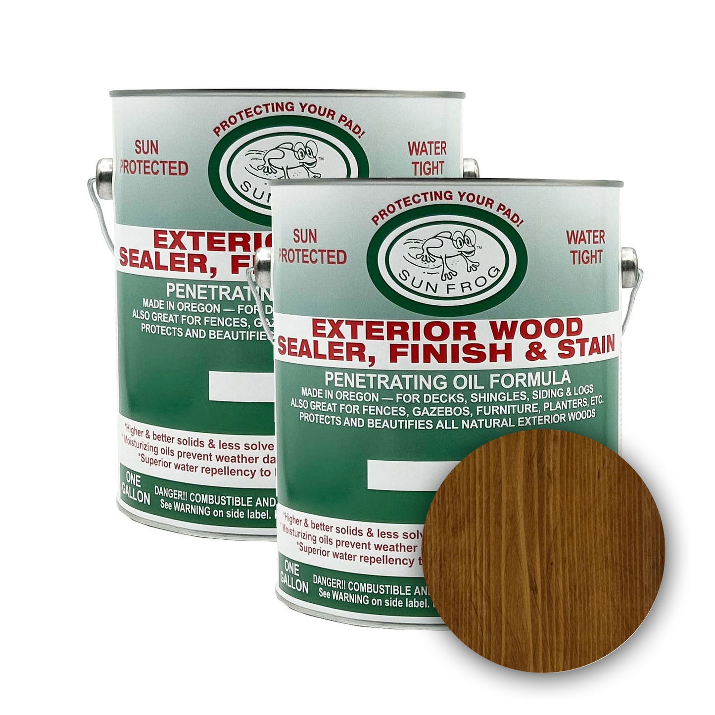 Sun Frog Wood Sealer, Finish & Stain