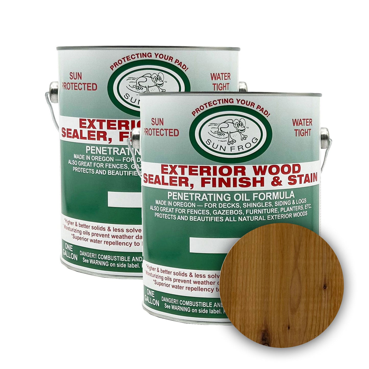 Sun Frog Wood Sealer, Finish & Stain