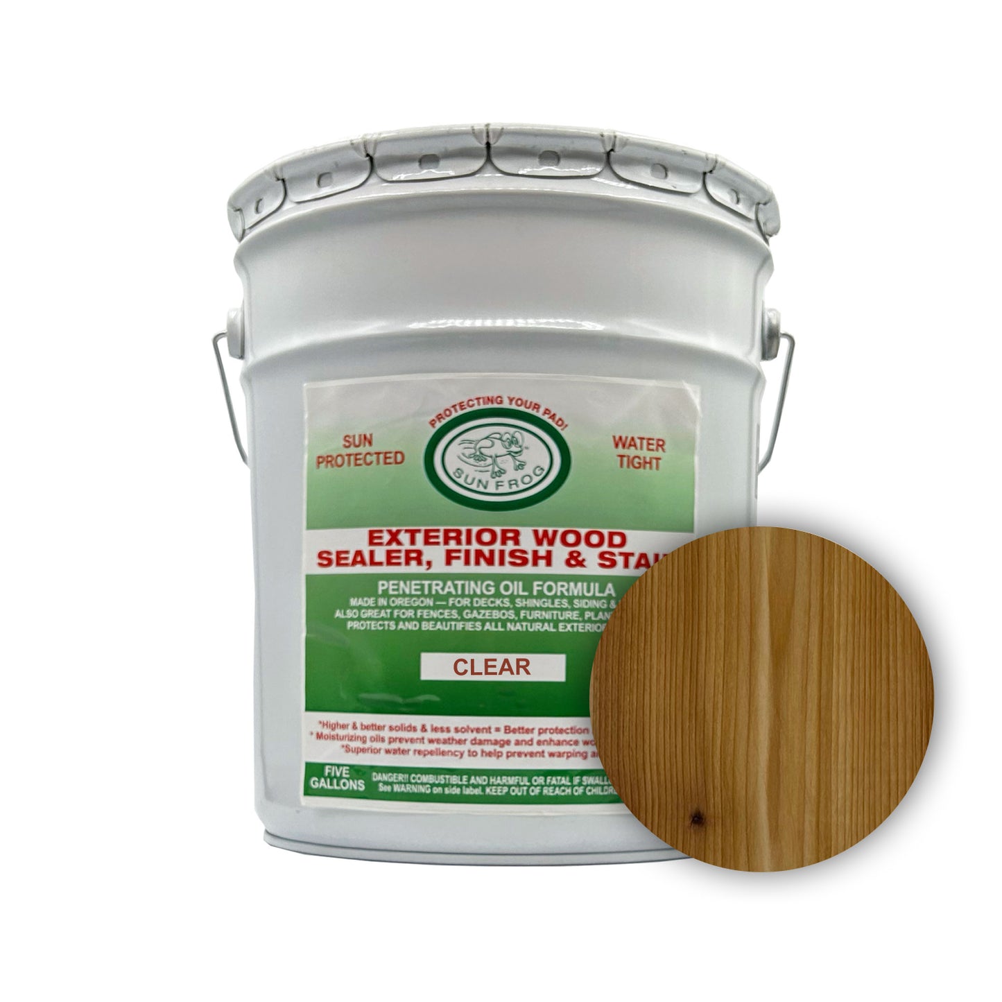 Sun Frog Wood Sealer, Finish & Stain