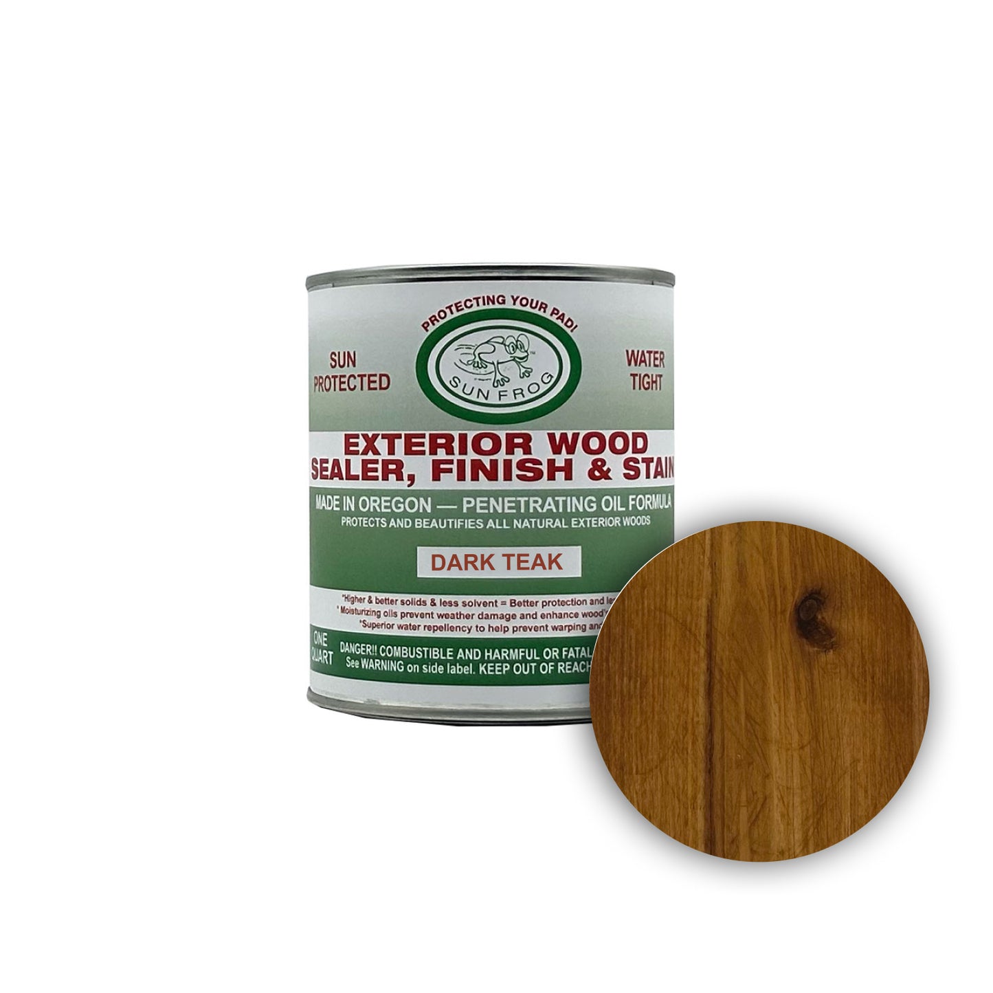 Sun Frog Wood Sealer, Finish & Stain