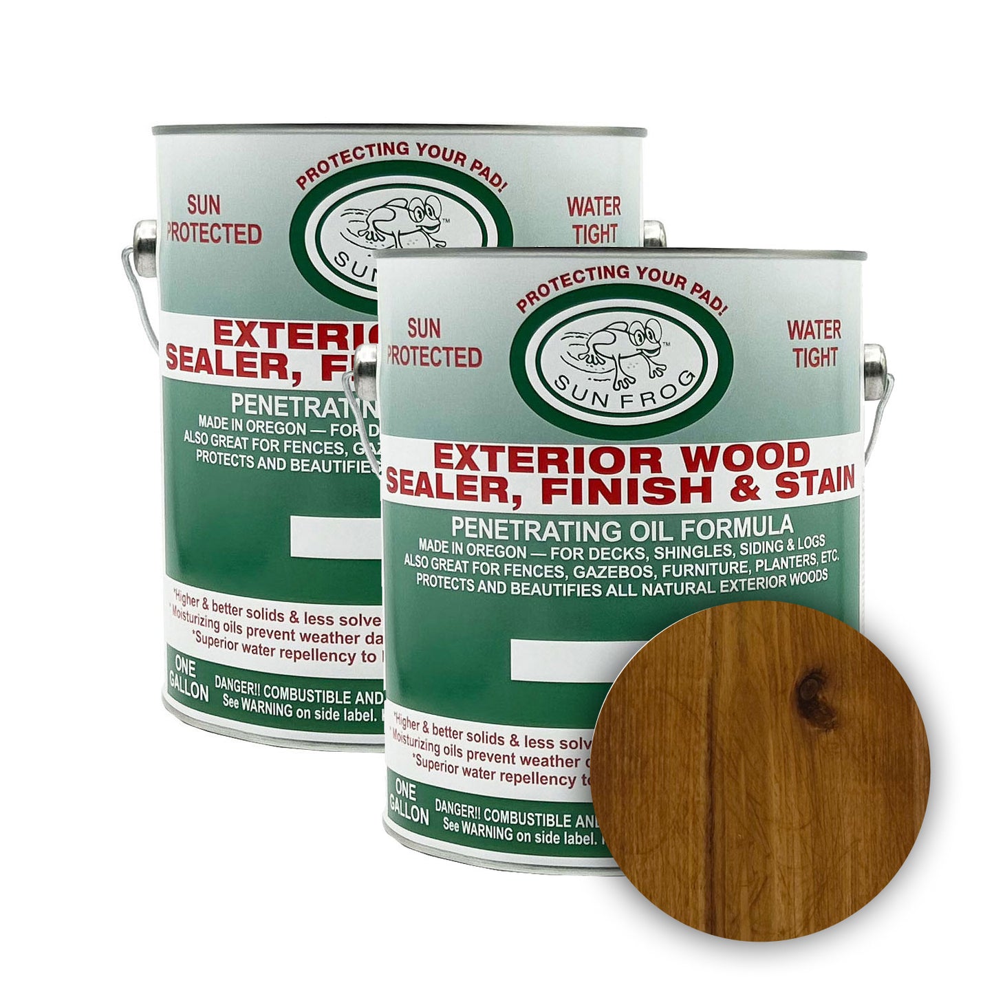 Sun Frog Wood Sealer, Finish & Stain