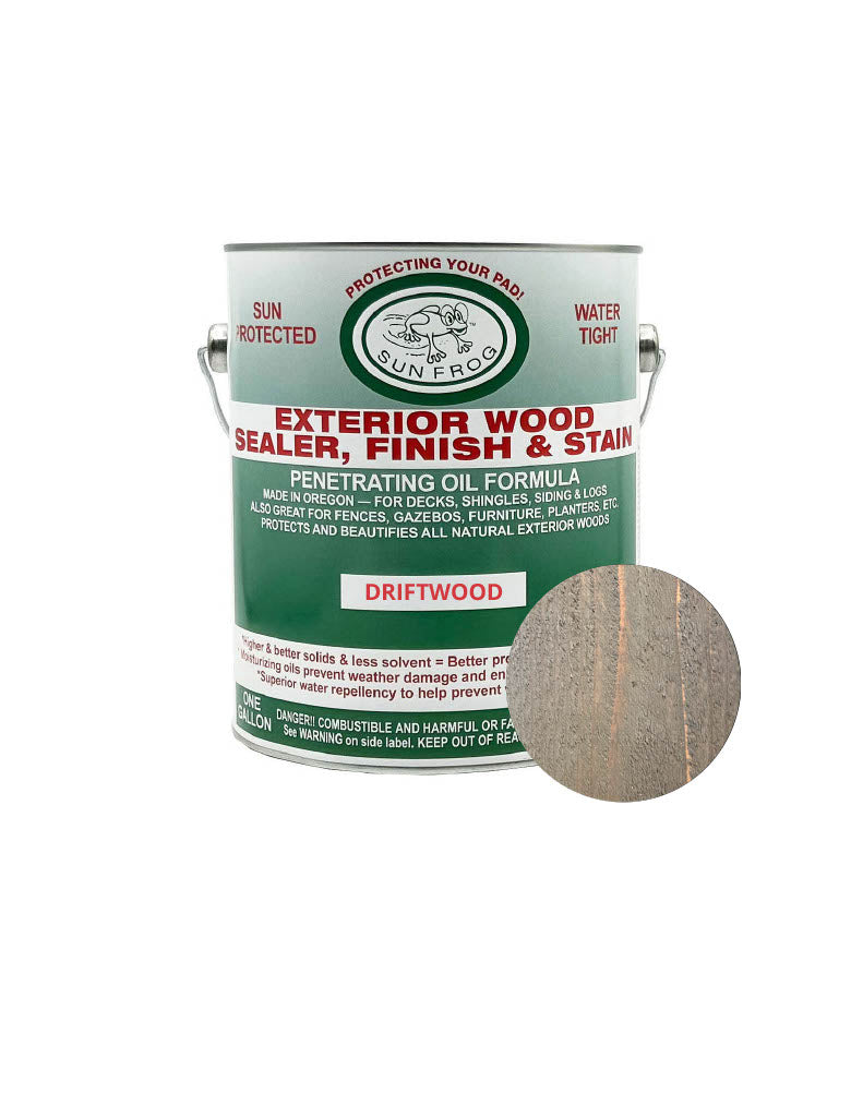 Sun Frog Wood Sealer, Finish & Stain