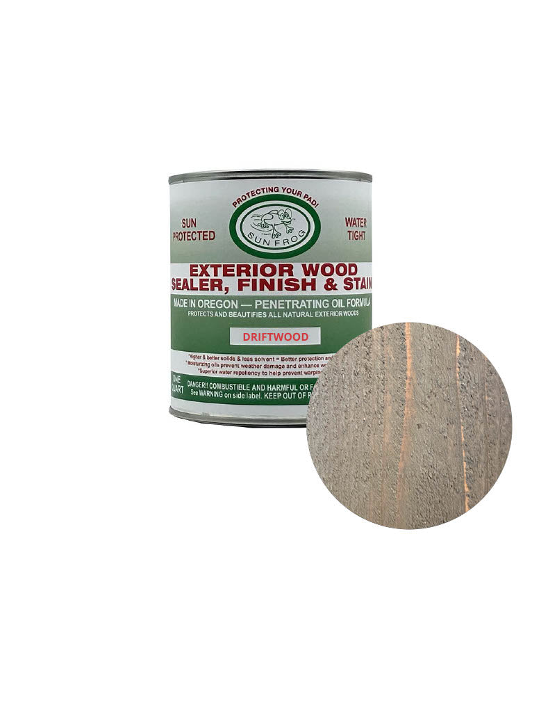 Sun Frog Wood Sealer, Finish & Stain