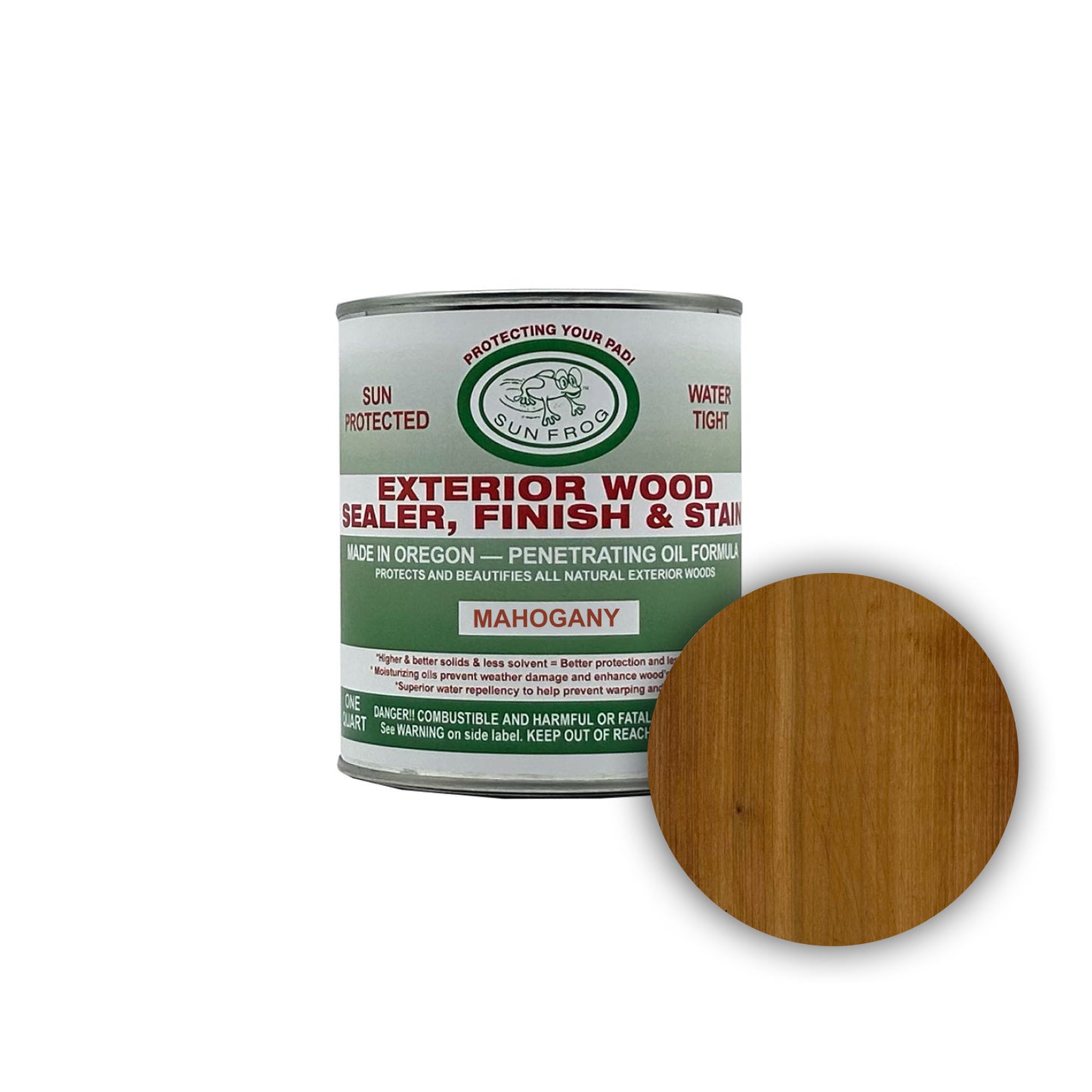 Sun Frog Wood Sealer, Finish & Stain