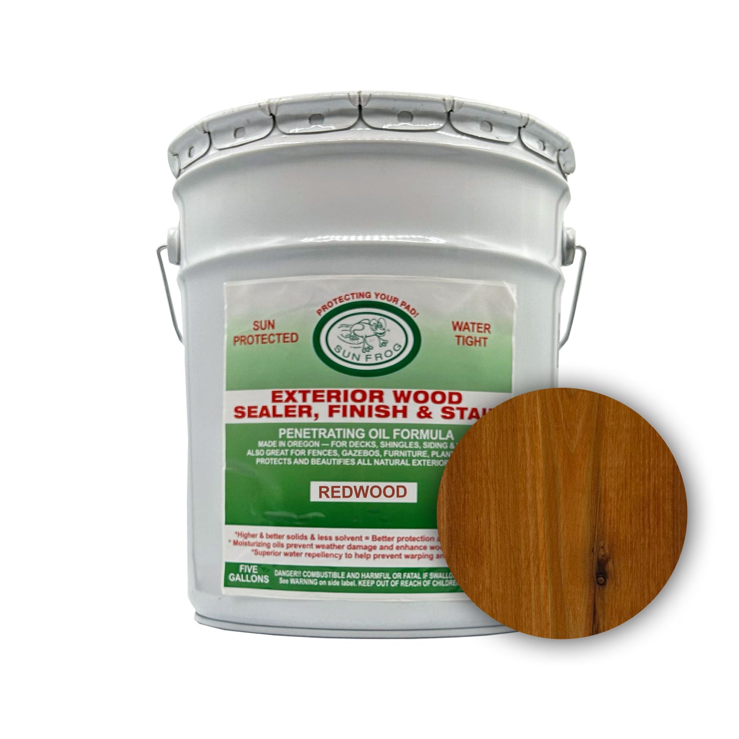 Sun Frog Wood Sealer, Finish & Stain