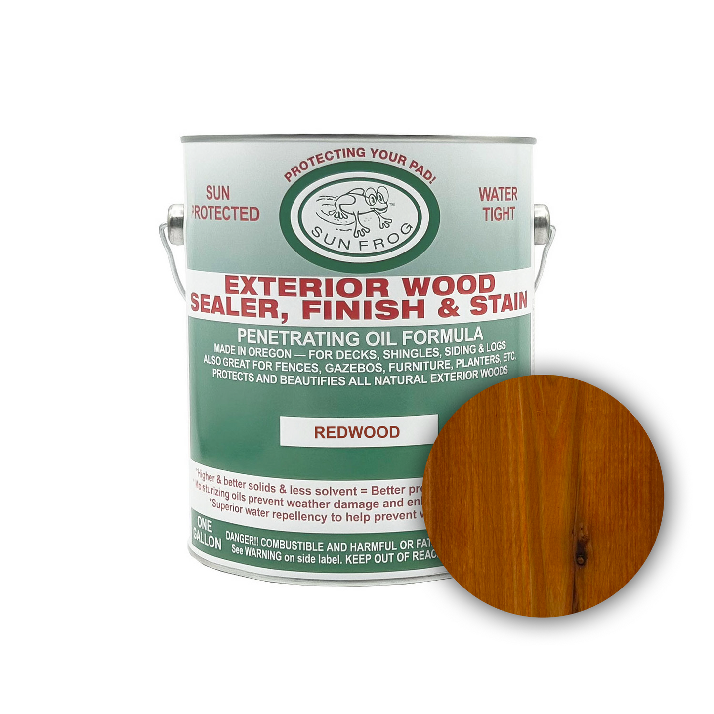 Sun Frog Wood Sealer, Finish & Stain
