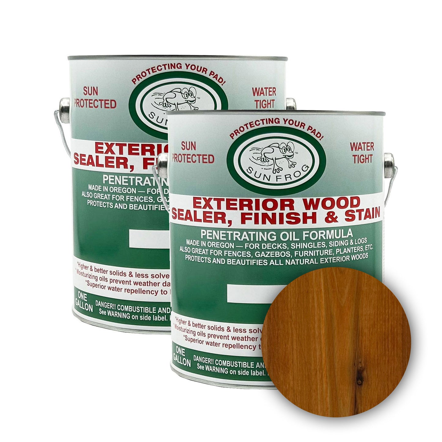 Sun Frog Wood Sealer, Finish & Stain