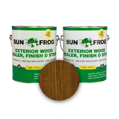 Sun Frog Wood Sealer, Finish & Stain