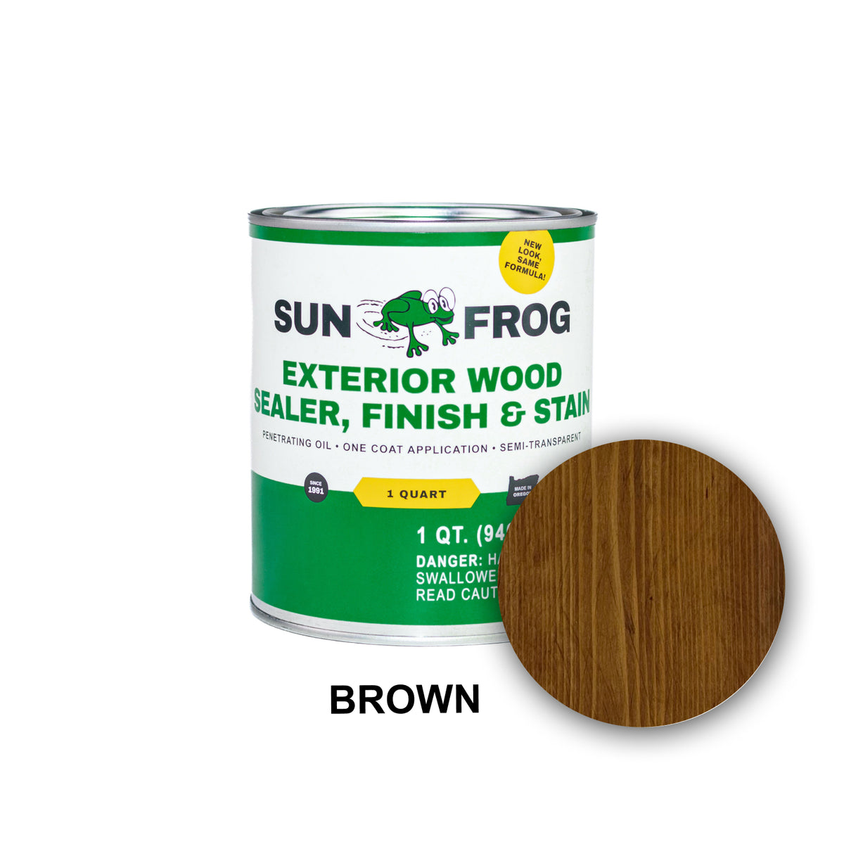 Sun Frog Wood Sealer, Finish & Stain