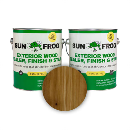 Sun Frog Wood Sealer, Finish & Stain