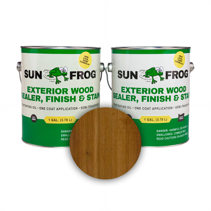 Sun Frog Wood Sealer, Finish & Stain